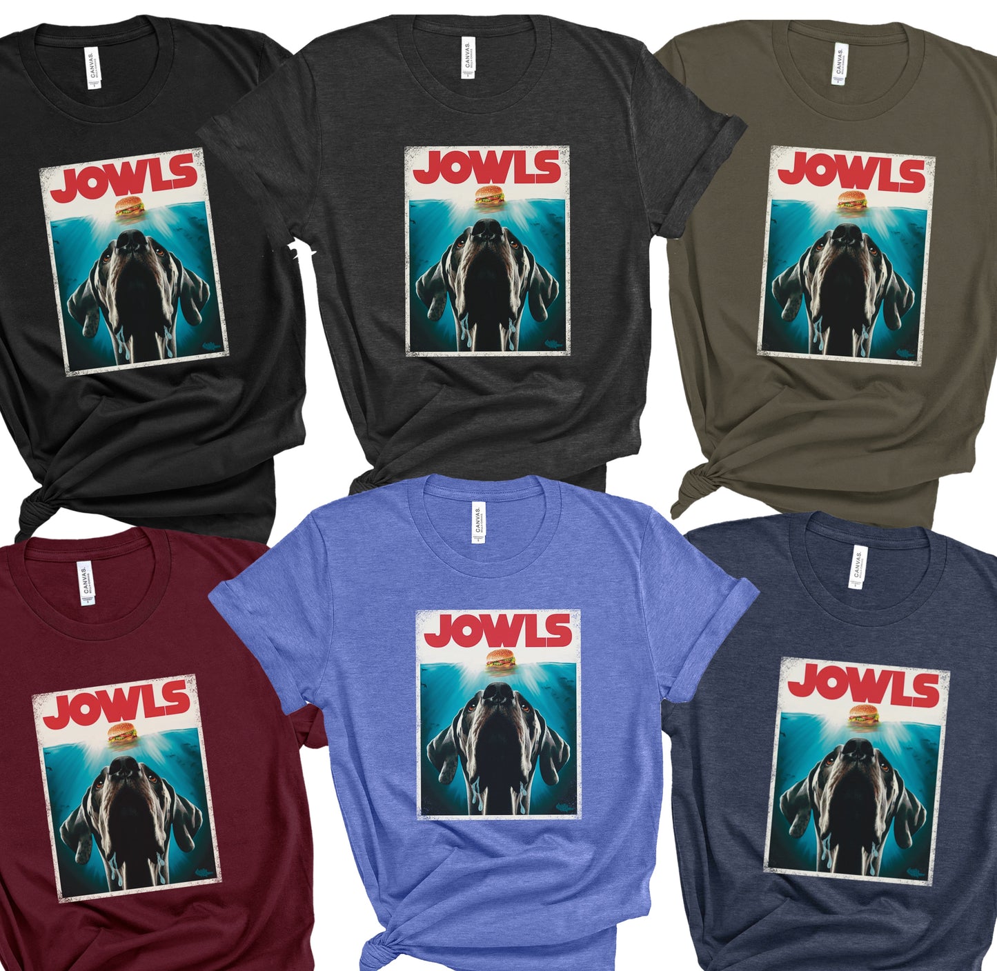 Funny Great Dane Jowls T-Shirt