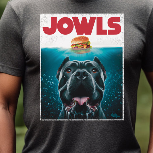 Funny Cane Corso Jowls T-Shirt