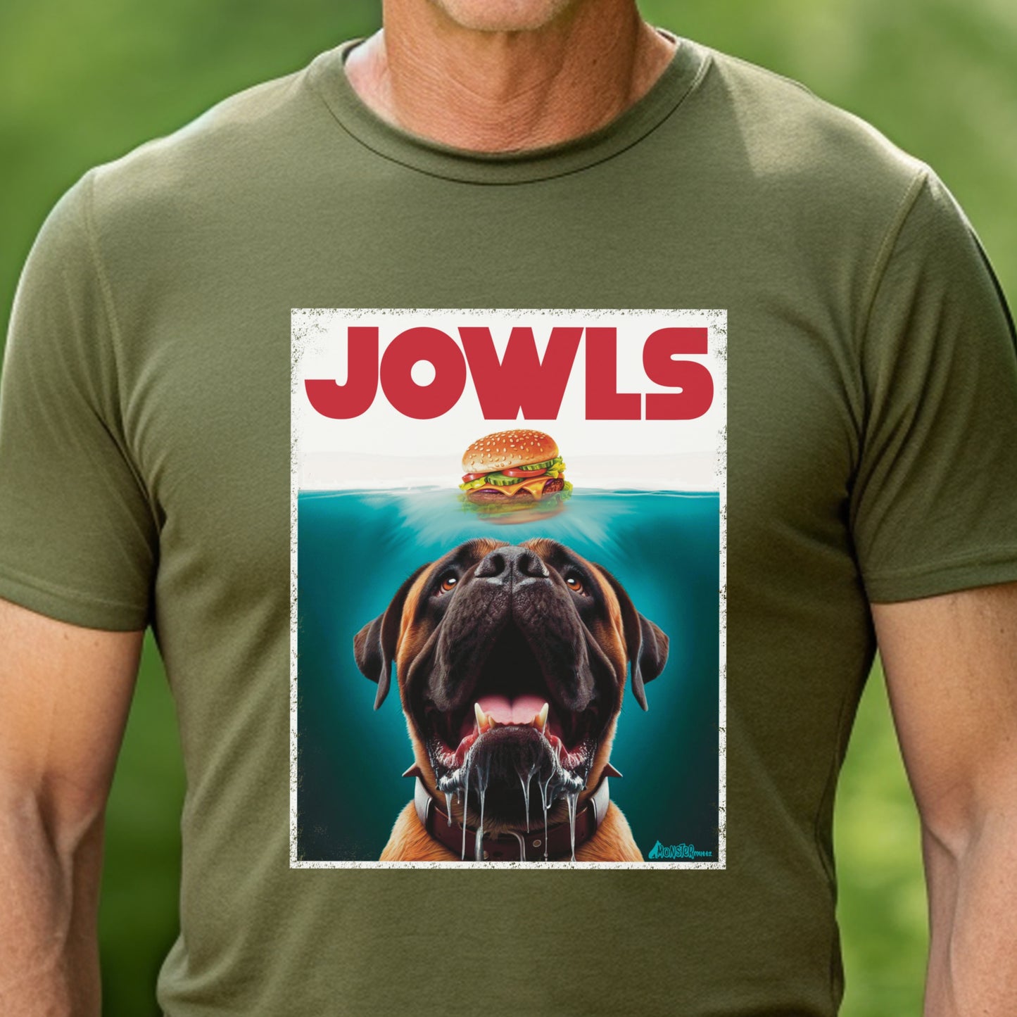 Funny Mastiff Jowls T-Shirt