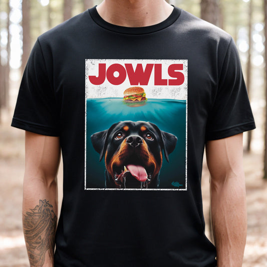 Funny Rottweiler Jowls T-Shirt