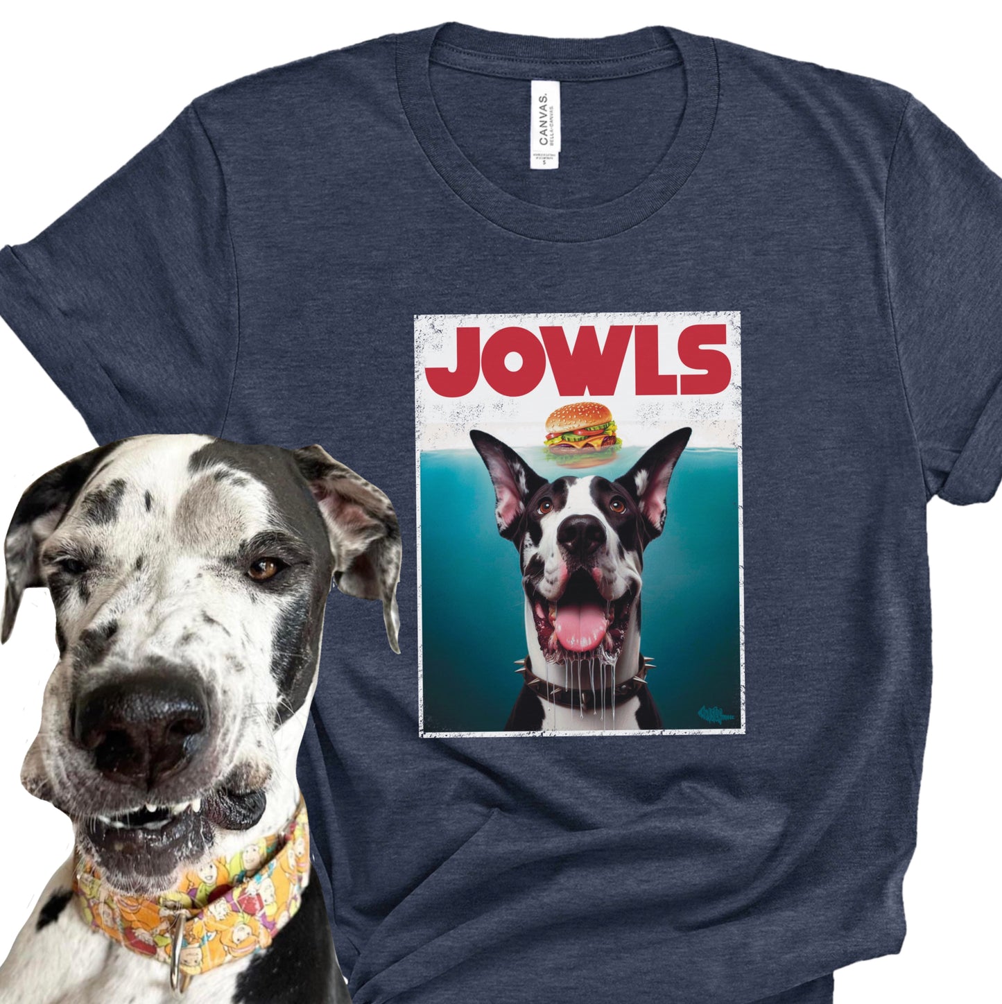 Funny Great Dane Jowls T-Shirt