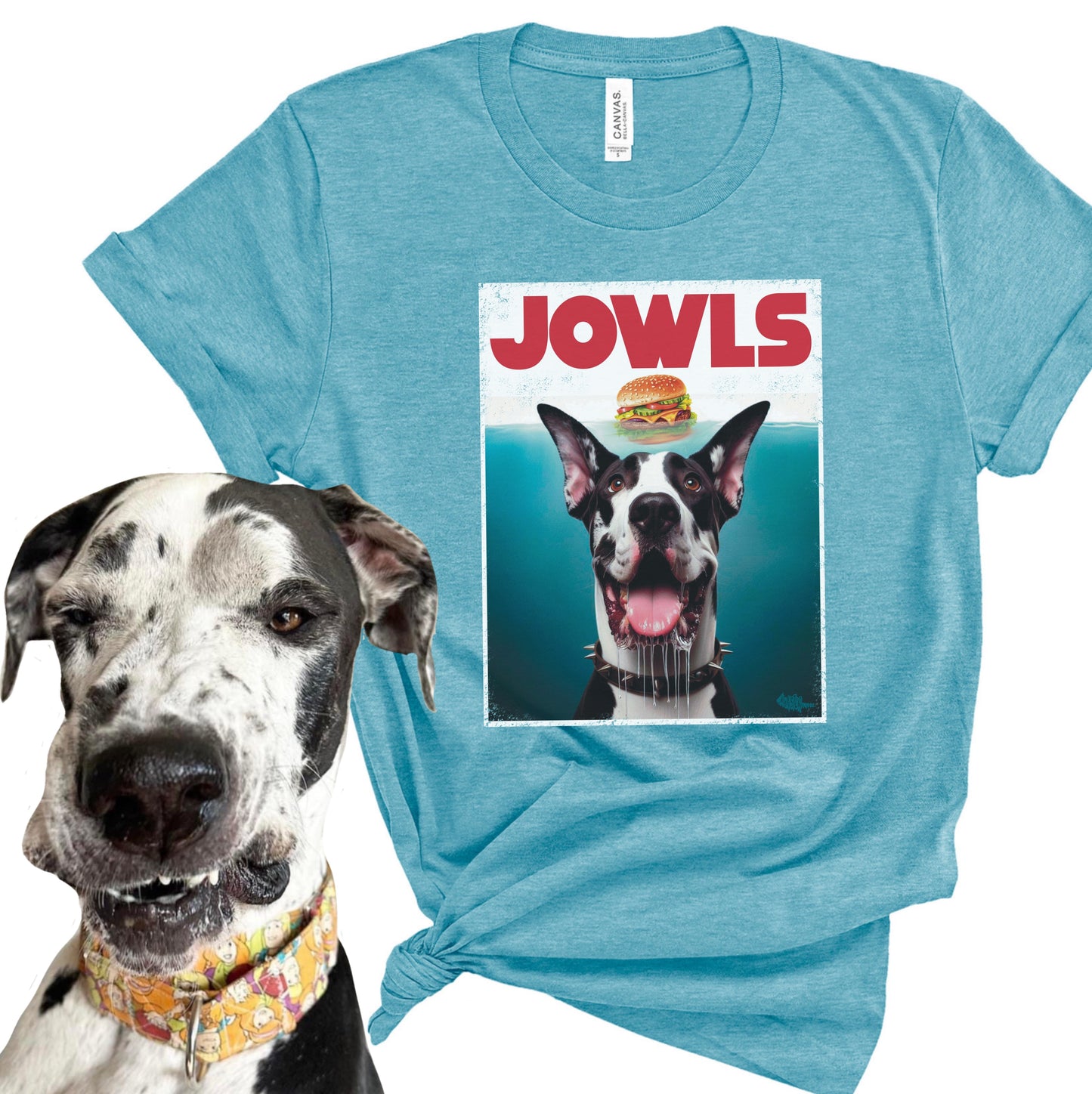 Funny Great Dane Jowls T-Shirt