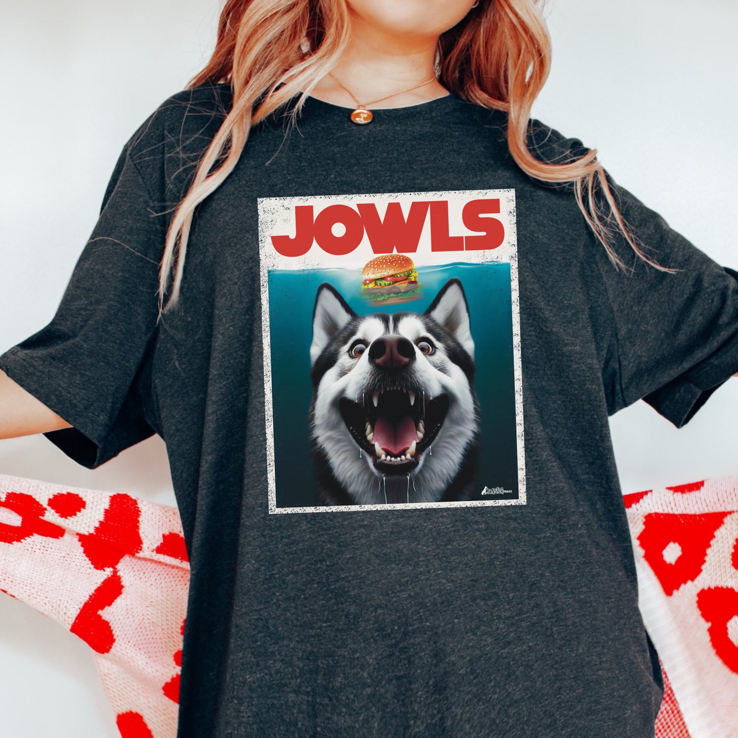 Funny Siberian Husky Jowls T-Shirt