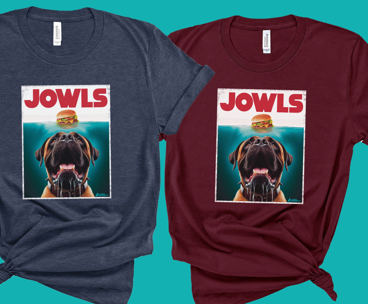 Funny Mastiff Jowls T-Shirt