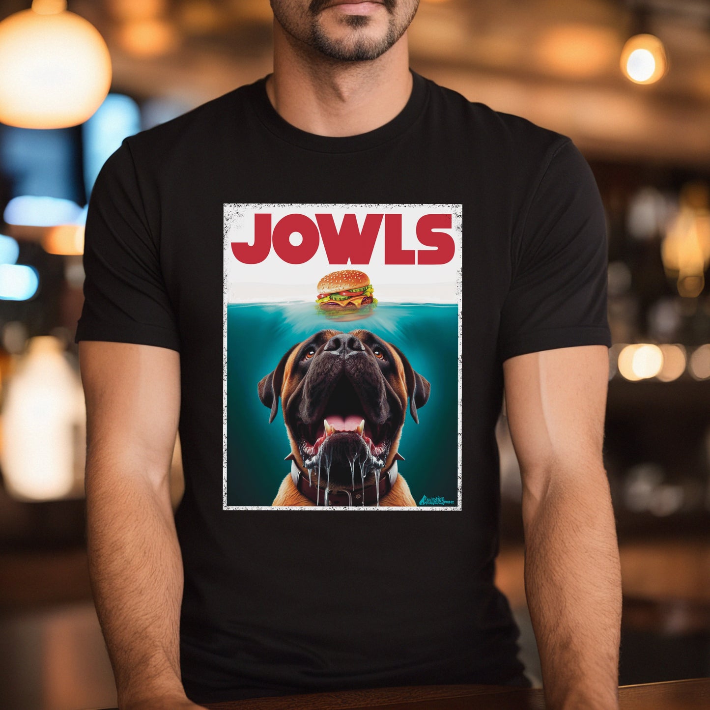 Funny Mastiff Jowls T-Shirt