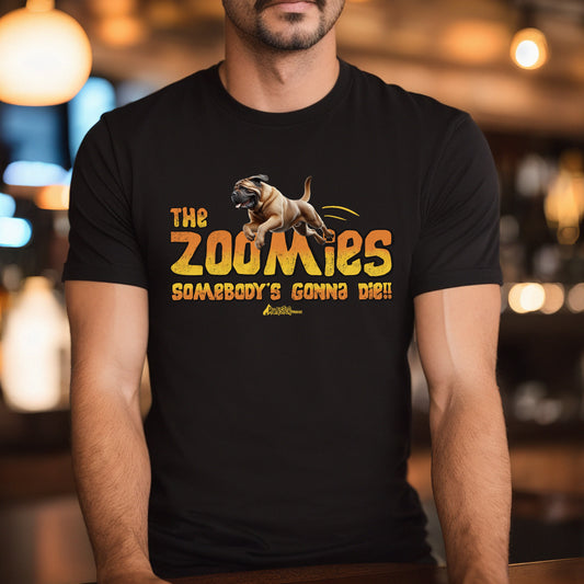 Funny Mastiff The Zoomies T-Shirt