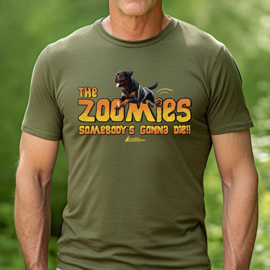 Funny Rottweiler The Zoomies T-Shirt