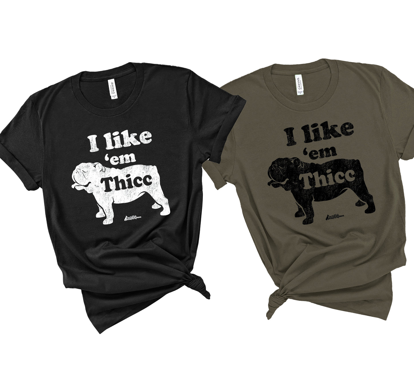 I Like 'em Thicc English Bulldog T-Shirt